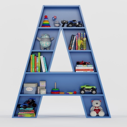 Bookshelf cum Display Unit